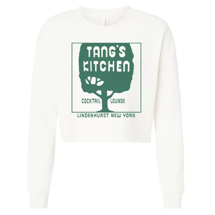 Tangs Kitchen Cocktail Lounge Lindenhurst New York Cropped Pullover Crew