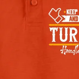 Turner Keep Calm And Let Turner Handle That Gift Dry Zone Grid Performance Polo