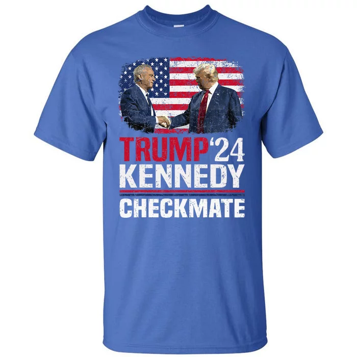 Trump Kennedy Checkmate 2024 Tall T-Shirt