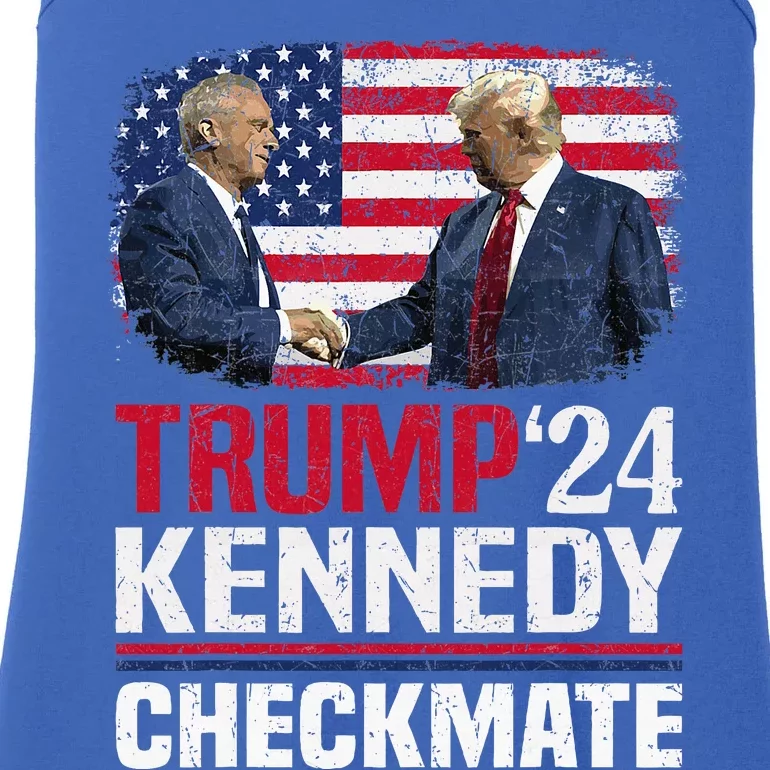 Trump Kennedy Checkmate 2024 Ladies Essential Tank