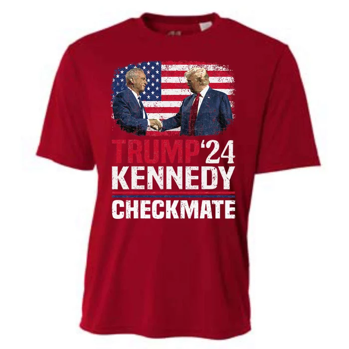 Trump Kennedy Checkmate 2024 Cooling Performance Crew T-Shirt