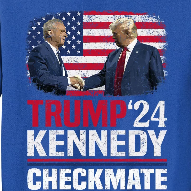 Trump Kennedy Checkmate 2024 Vote For Trump And Kennedy Tall Sweatshirt