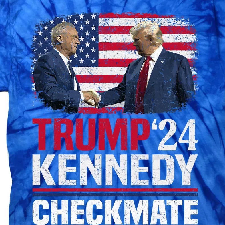 Trump Kennedy Checkmate 2024 Vote For Trump And Kennedy Tie-Dye T-Shirt