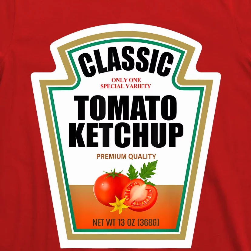 Tomato Ketchup Condiment Group Halloween Costume T-Shirt