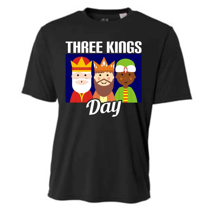 Three Kings Day Epiphany Gift Cooling Performance Crew T-Shirt