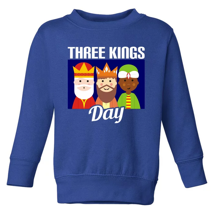 Three Kings Day Epiphany Gift Toddler Sweatshirt