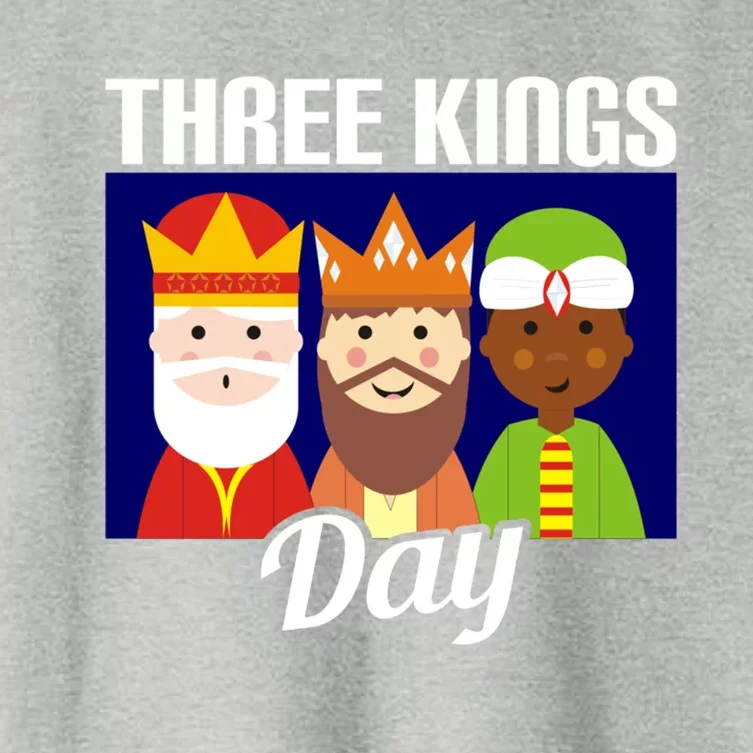 Three Kings Day Epiphany Gift Women's Crop Top Tee