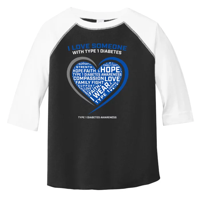 T1d Kids Diabetic Type 1 Diabetes Awareness Toddler Fine Jersey T-Shirt