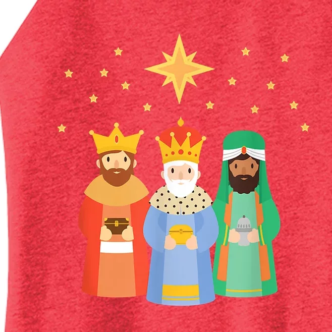 Three Kings Day Epiphany Celebration Christianity Women’s Perfect Tri Rocker Tank