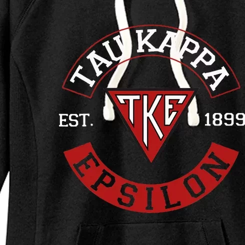 Tau Kappa Epsilon Fraternity Tke Est 1899 Teke 2308010 Women's Fleece Hoodie