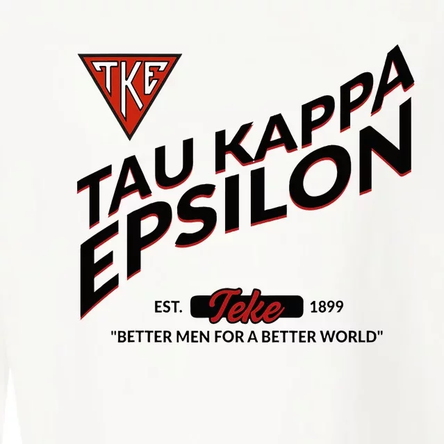 Tau Kappa Epsilon Fraternity Tke Est 1899 Teke 2307020 Cropped Pullover Crew