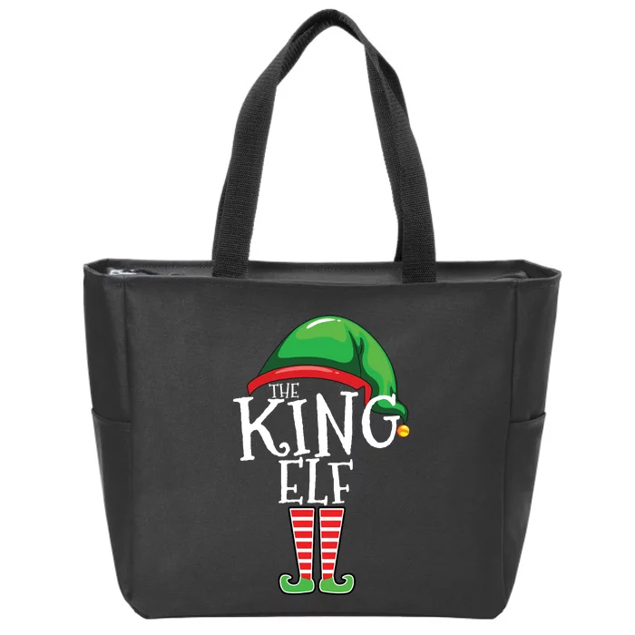 The King Family Matching Group Christmas Gift Dad Zip Tote Bag