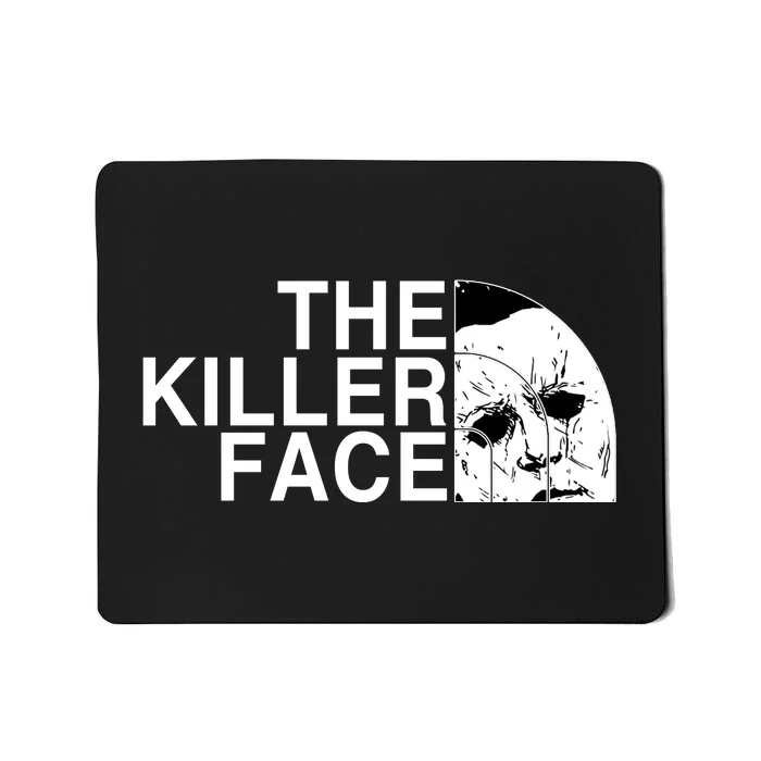 The Killer Face Horror Scary Character Halloween Costume Mousepad