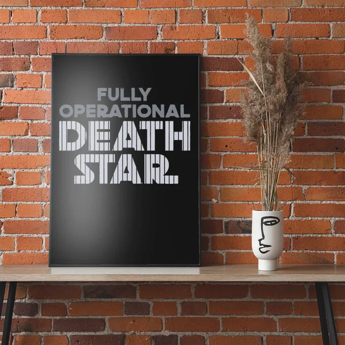 Tommy Kahnle Fully Operational Death Star Poster