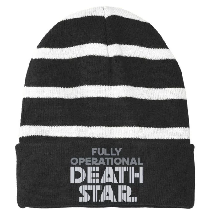 Tommy Kahnle Fully Operational Death Star Striped Beanie with Solid Band