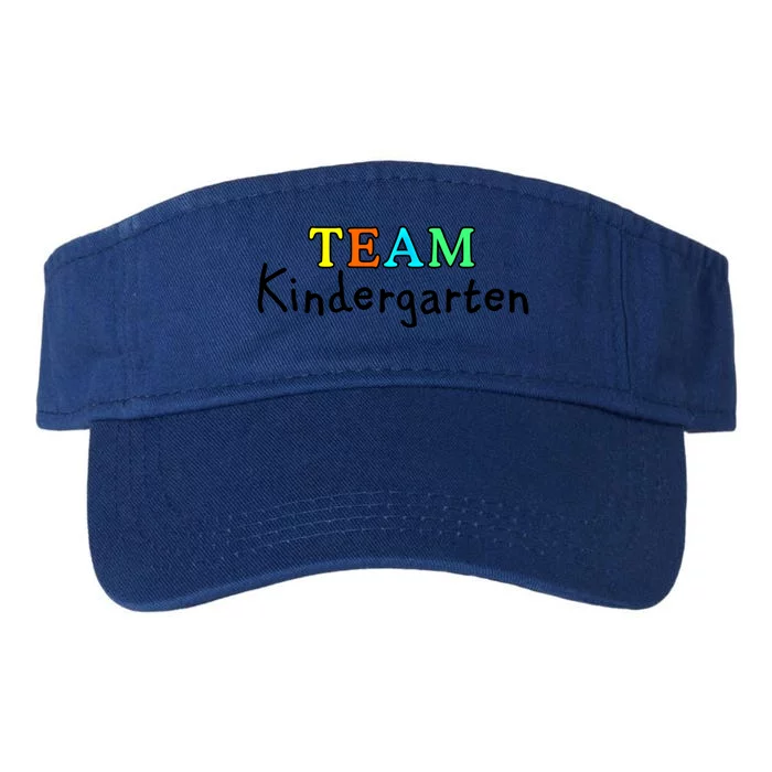 Team Kindergarten Gift Valucap Bio-Washed Visor