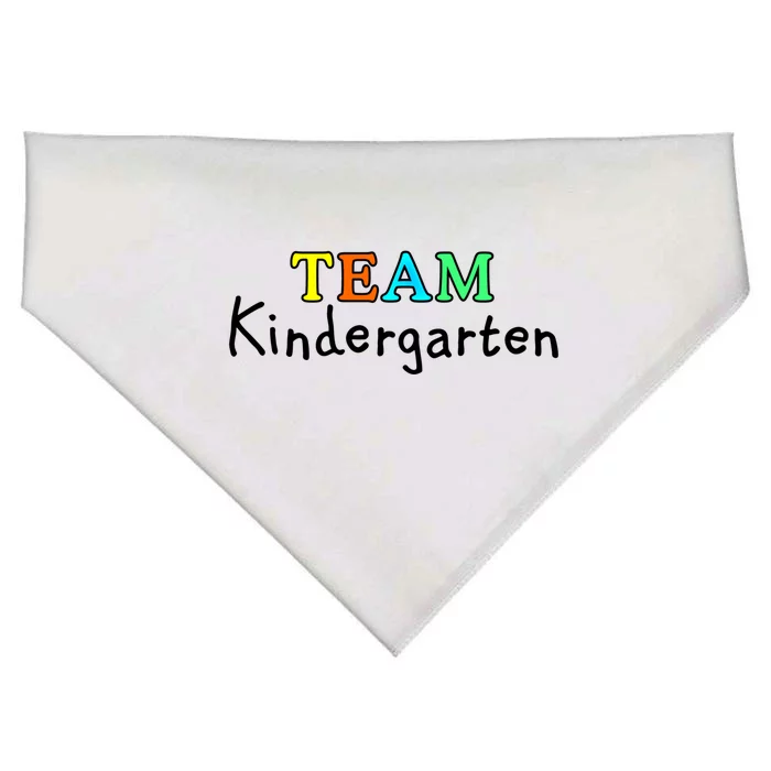 Team Kindergarten Gift USA-Made Doggie Bandana