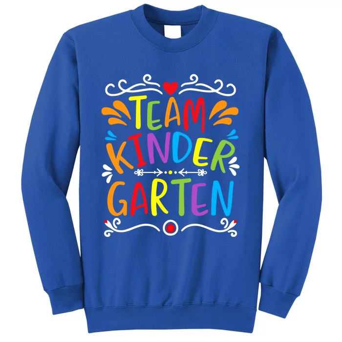 Team Kindergarten Gift Tall Sweatshirt