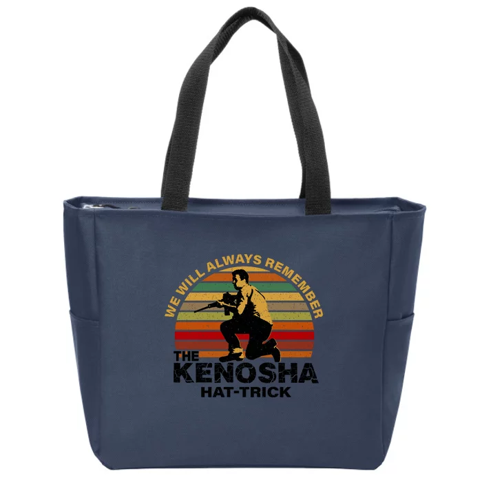 The Kenosha Hattrick Zip Tote Bag