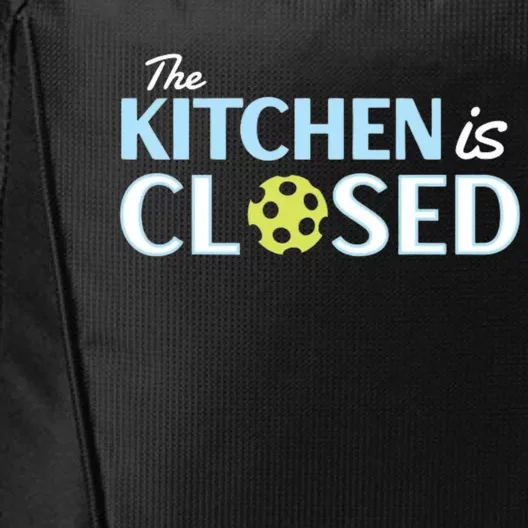 The Kitchen Is Closed City Backpack