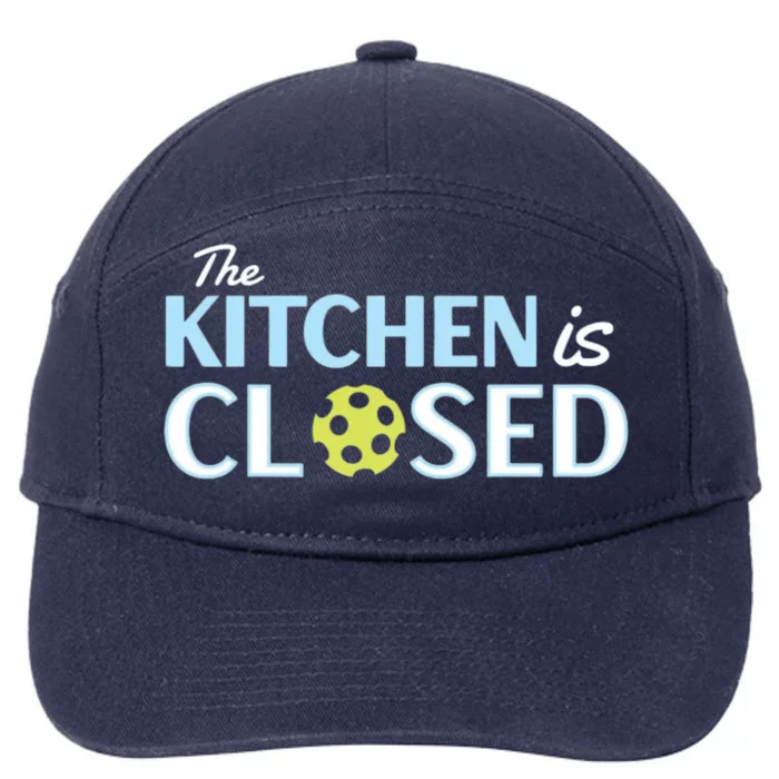 The Kitchen Is Closed 7-Panel Snapback Hat