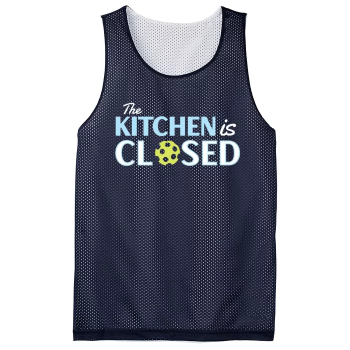 The Kitchen Is Closed Mesh Reversible Basketball Jersey Tank