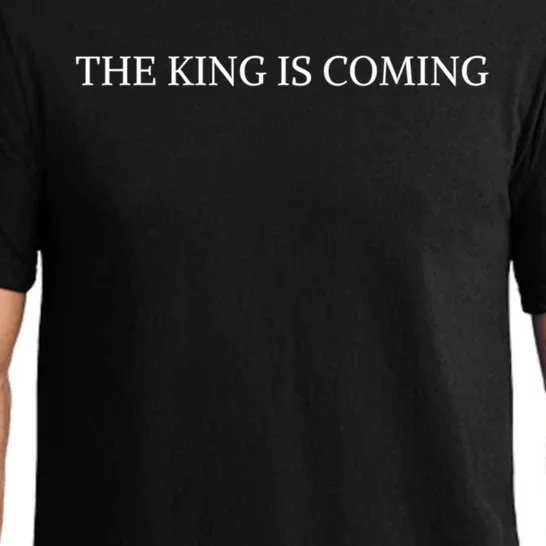 The King Is Coming Christian Faith Jesus Follower Meaningful Gift Pajama Set