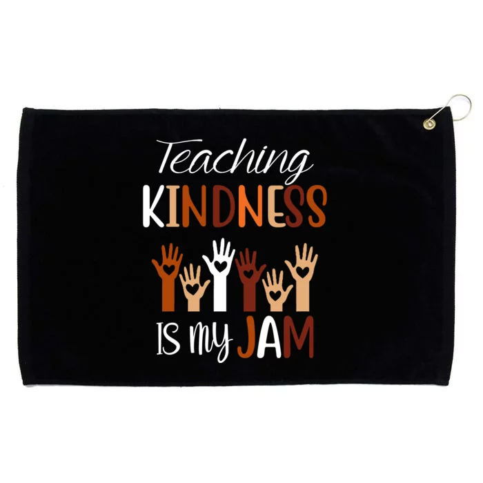 Teaching Kindness Is My Jam Grommeted Golf Towel