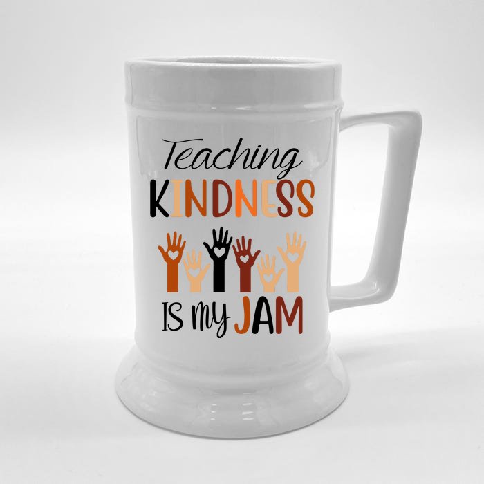 Teaching Kindness Is My Jam Front & Back Beer Stein