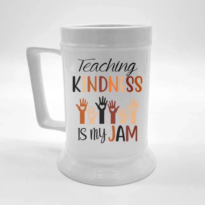 Teaching Kindness Is My Jam Front & Back Beer Stein