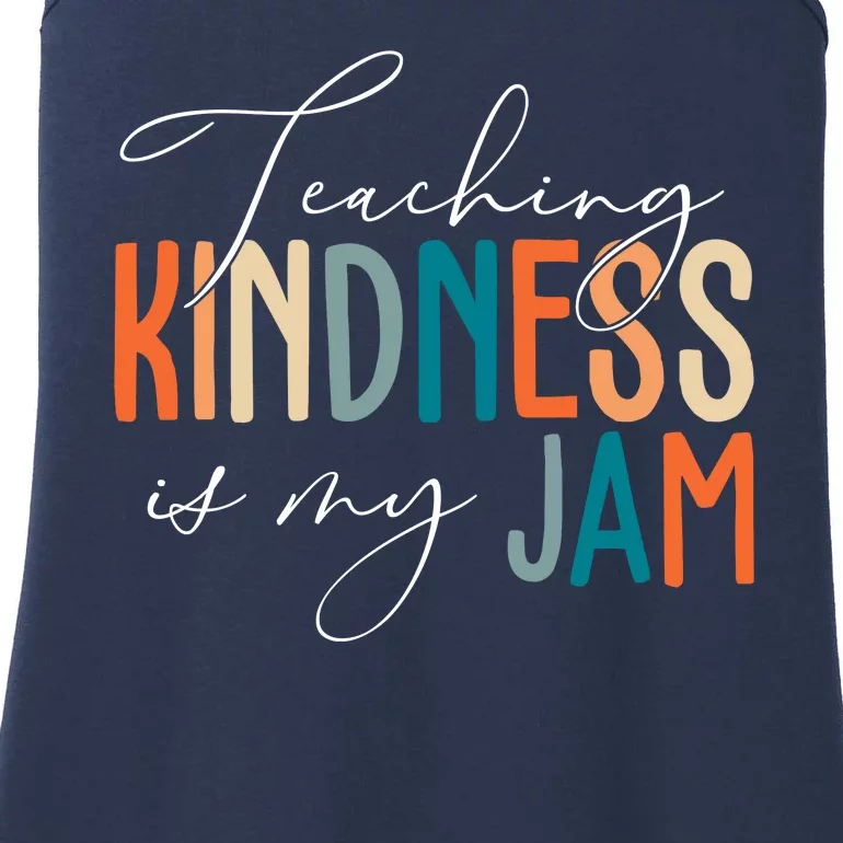 Teaching Kindness Is My Jam Ladies Essential Tank