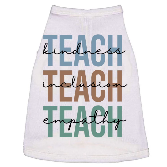 Teach Kindness Inclusion Empathy Doggie Tank