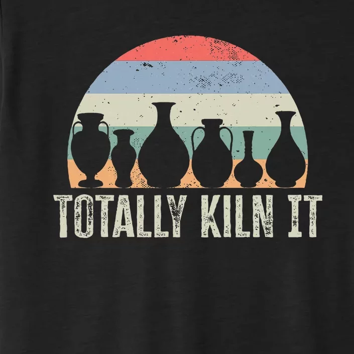 Totally Kiln It Pottery Ceramic Artist Pottery Clay ChromaSoft Performance T-Shirt