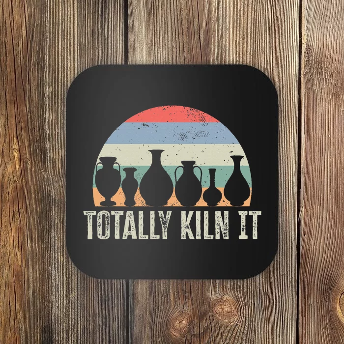 Totally Kiln It Pottery Ceramic Artist Pottery Clay Coaster