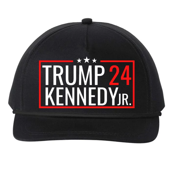 Trump Rfk Jr 2024 Trump Kennedy 2024 Snapback Five-Panel Rope Hat