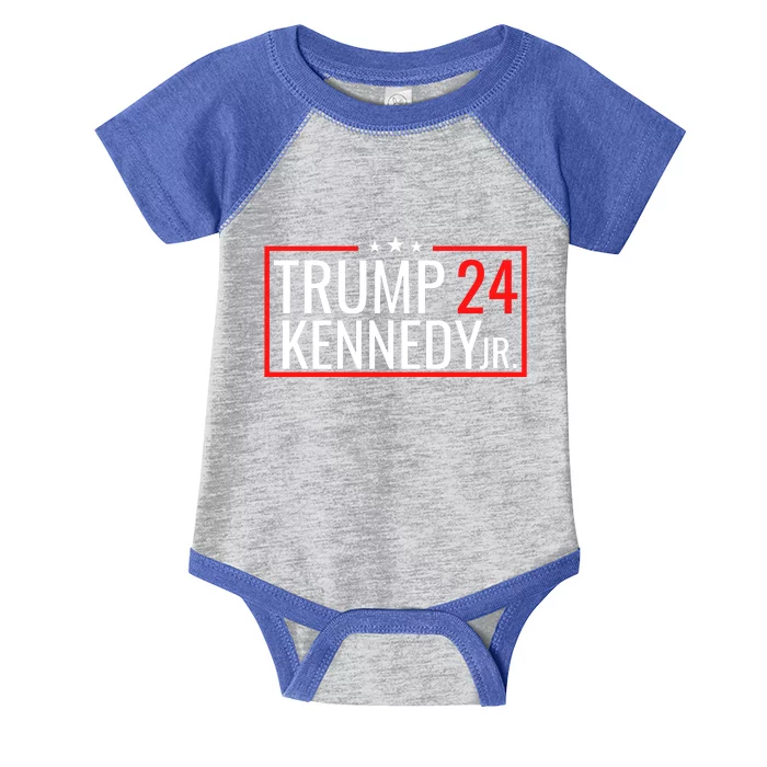 Trump Rfk Jr 2024 Trump Kennedy 2024 Infant Baby Jersey Bodysuit