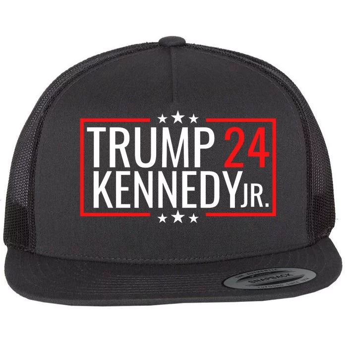 Trump Rfk Jr 2024 Trump Kennedy 2024 Flat Bill Trucker Hat