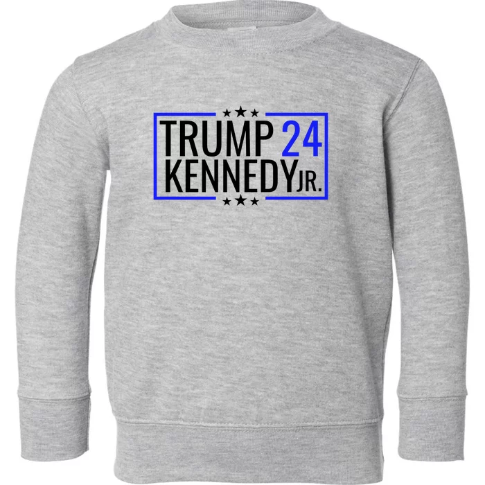 Trump Rfk Jr 2024 Trump Kennedy 2024 Toddler Sweatshirt