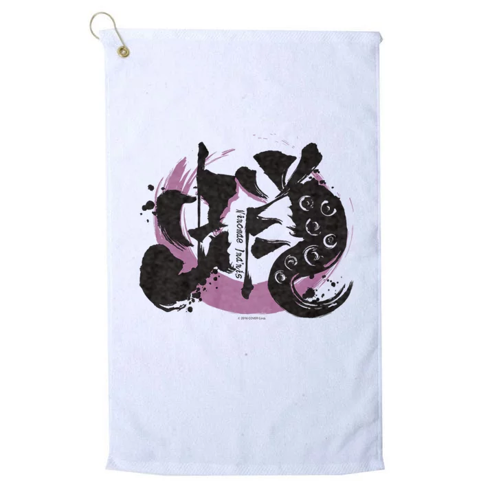 【Takanashi Kiara】Hololive Kanji Platinum Collection Golf Towel