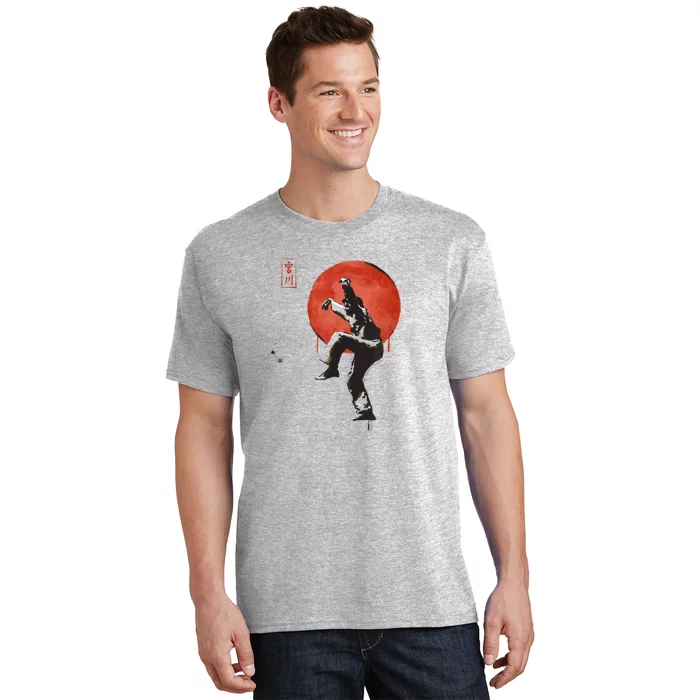 The Karate Kid Sumi Ink Crane Kick T-Shirt