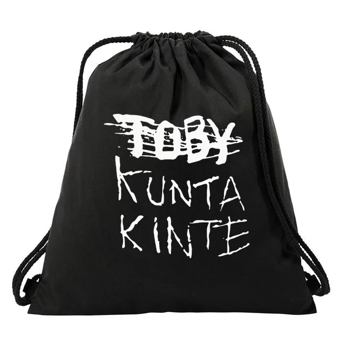 Toby Kunta Kinte Drawstring Bag