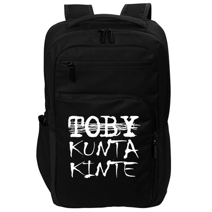 Toby Kunta Kinte Funny Impact Tech Backpack