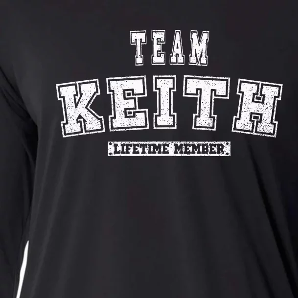 Team Keith Lifetime Member Family Last Name Cooling Performance Long Sleeve Crew