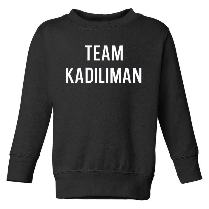 Team Kadiliman Limited Toddler Sweatshirt