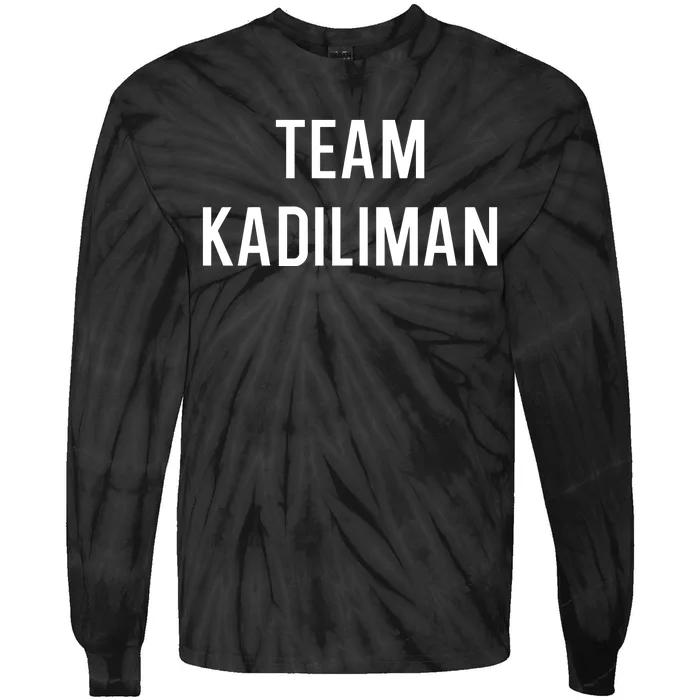 Team Kadiliman Limited Tie-Dye Long Sleeve Shirt