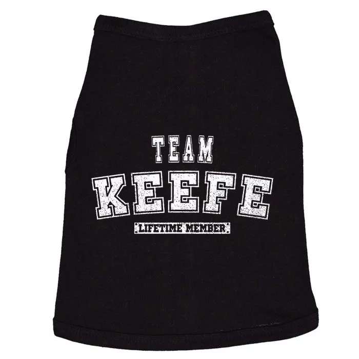 Team Keefe Lifetime Member Family Last Name Doggie Tank