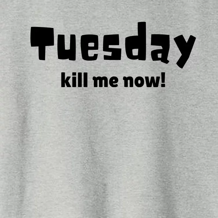 Tuesday Kill Me Now! Women's Crop Top Tee