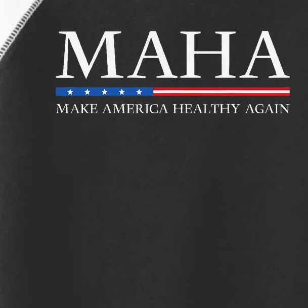 Trump Kennedy Maha Make America Healthy Again 2024 Toddler Fine Jersey T-Shirt