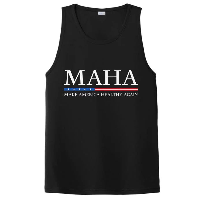 Trump Kennedy Maha Make America Healthy Again 2024 Performance Tank