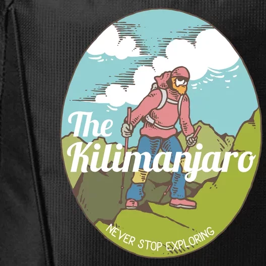 The Kilimanjaro Never Stop Exploring City Backpack